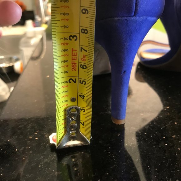 Cobalt Blue Jessica Simpson Heels - Picture 4 of 14